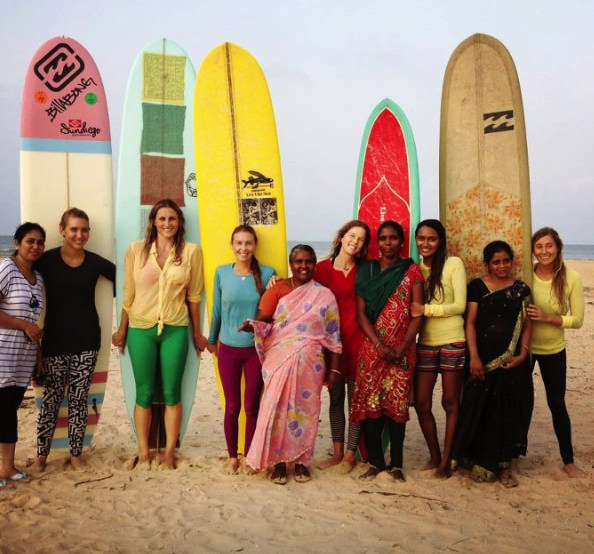 THe lolvely crew and our beautiful experience with the women of manapad