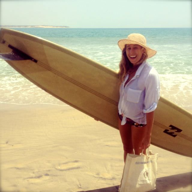 Miss Lauren Lindsay Hill, surfing's favorite eco-feminist. Smart as a whip, stoked as a grom, and lovely as butterfly.