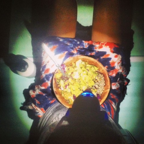 Plant based meals under the stars!!
